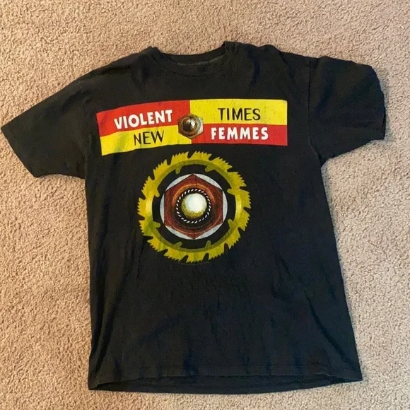 Vintage Violent Femmes Tour Shirt XL - Picture 2 of 8